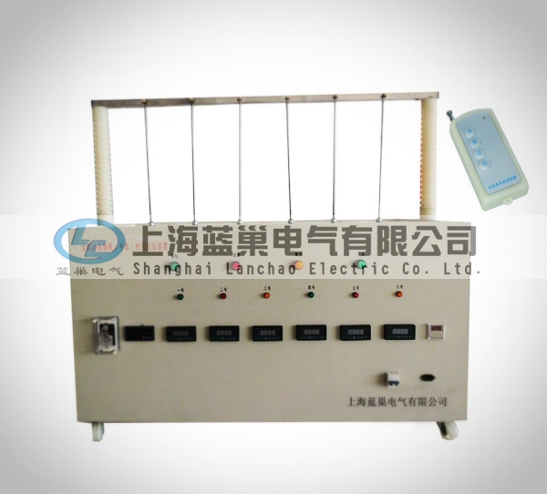 LCJX-6S遙控型絕緣靴絕緣手套耐壓儀是上海藍(lán)巢電氣根據(jù)國(guó)家電力公司發(fā)布的《電力安全工器具預(yù)防性試驗(yàn)規(guī)程》要求，并遵從廣大用戶反饋意見，不斷改進(jìn)而設(shè)計(jì)生產(chǎn)的絕緣靴（手套）批量試驗(yàn)的專用設(shè)備